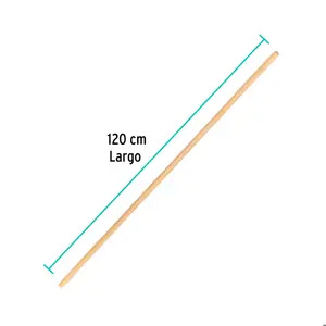 Mango de madera para escobas de limpieza Klintek, 48