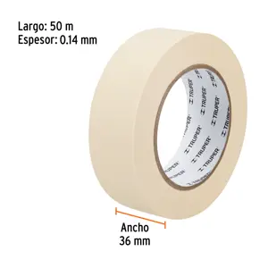 Cinta masking tape de 1-1/2