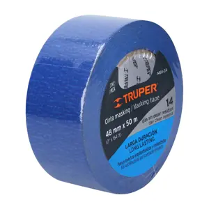 Cinta masking tape azul de 2