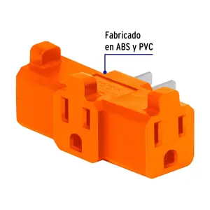 Multicontacto triple aterrizado, tipo 