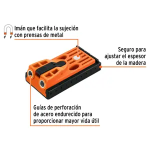 Truper Juego de plantilla para uniones ocultas con dos tornillos