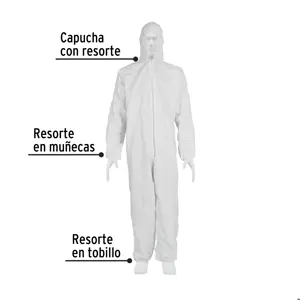 Overol desechable, talla M, Pretul