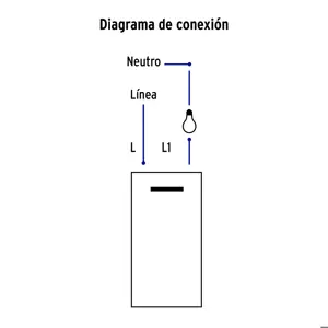 Volteck Placa armada acero inox con 2 interruptores 1 módulo, Lisboa