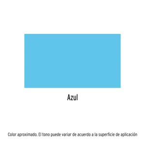 Pintura en aerosol, azul, bote esbelto, 400 ml, Truper