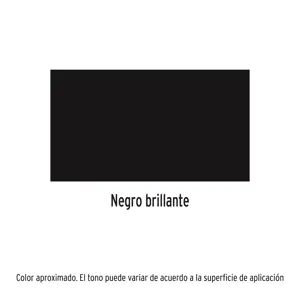 Pintura en aerosol,negro brillante, 400ml, Pretul