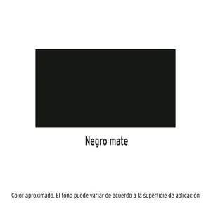 Pintura en aerosol, negro mate, 400 ml, Pretul