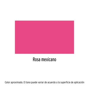 Truper Pintura en aerosol, rosa mexicano, bote esbelto, 400 ml