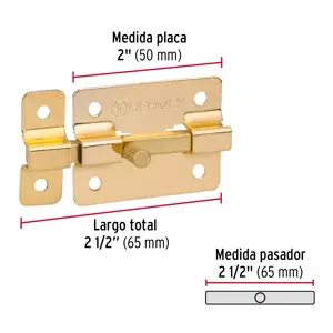 Pasador de barra plana 2