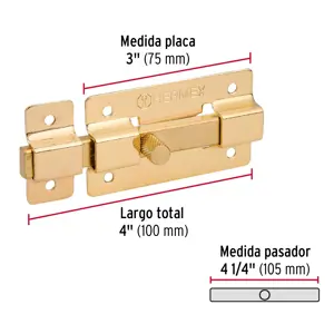 Pasador de barra plana 3