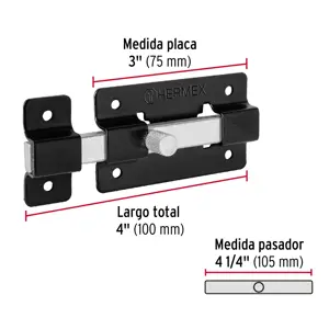 Pasador de barra plana 3