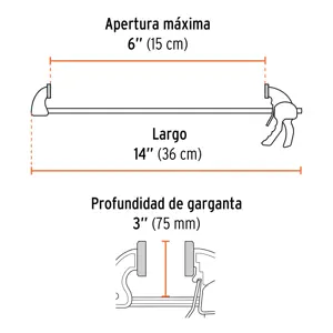 Prensa de ajuste rápido 6