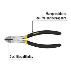 Pinza de corte diagonal 8