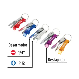 Pretul Pieza de llavero tipo desarmador y destapador, pecera 30 pz