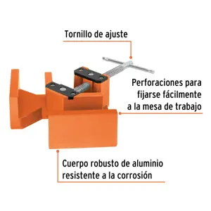 Prensa esquinera profesional, 2-1/2