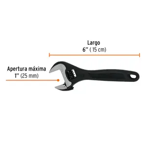 Llave ajustable (perico) 6