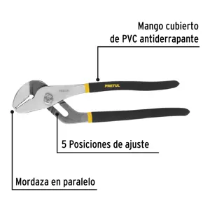 Pinza de extensión 10