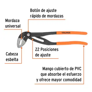 Pinza de extensión 12