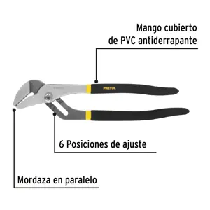 Pinza de extensión 12