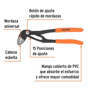 Pinza de extensión 7