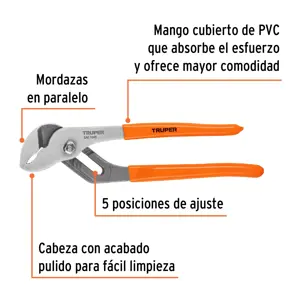 Pinza de extensión 8