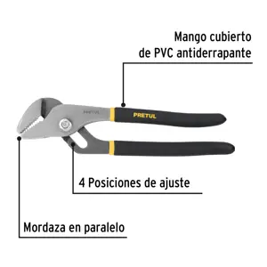 Pinza de extensión 8