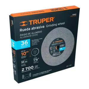 Truper Rueda abrasiva p/esmeril 10X1 1/4