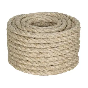 Piola de Sisal de 10 mm x 15 m natural, Fiero