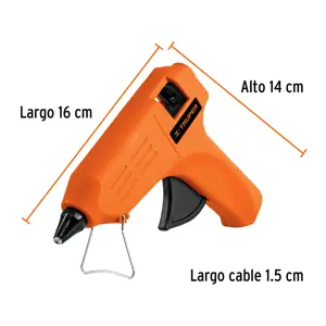 Pistola eléctrica para silicón de 1/2