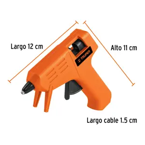 Pistola eléctrica para silicón de 5/16