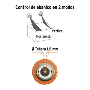 Pistola eléctrica para pintar de 330 W, Truper