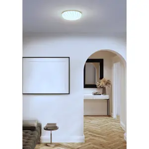 Volteck Luminario LED 8W plafón decorativo espiral luz de día,BASIC