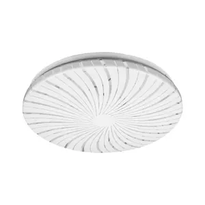 Volteck Luminario LED 15W plafón decorativo espiral luz cálida,BASIC