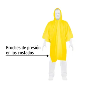 Poncho o capamanga ligero de PVC, Pretul