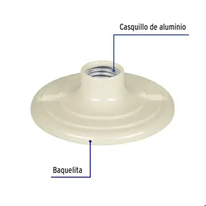 Portalámpara 4-1/2