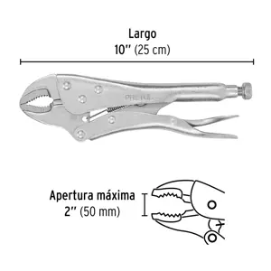 Pinza de presión 10