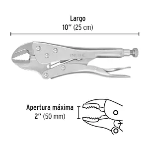 Pinza de presión 10