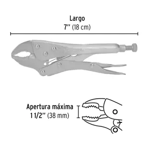 Pinza de presión 7