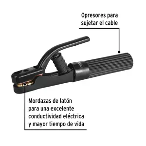 Pinza porta electrodo de 300 A, Pretul