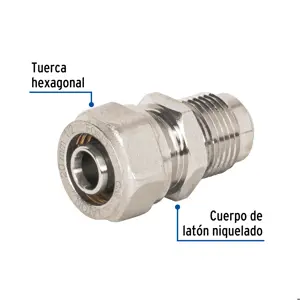 Conector para PEALPE, 1/2