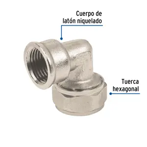 Codo 90° para PEALPE, 1/2