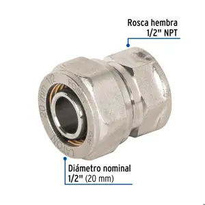 Conector para PEALPE, 1/2