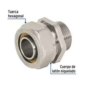 Conector para PEALPE, 3/4