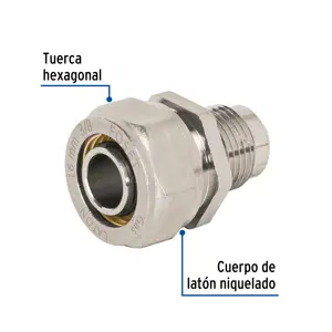 Conector para PEALPE, 3/8