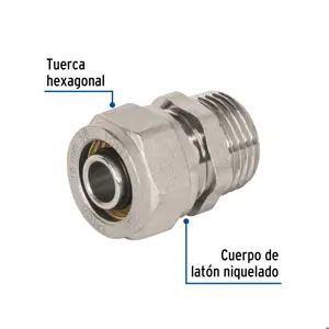 Conector para PEALPE, 3/8