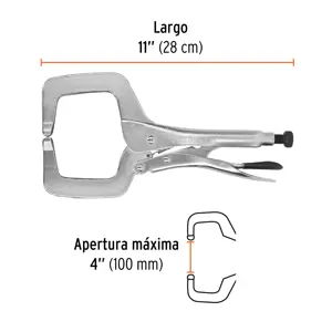 Pinza de presión 11