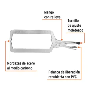 Pinza de presión 18