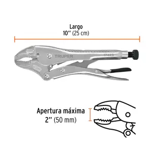 Pinza de presión 10