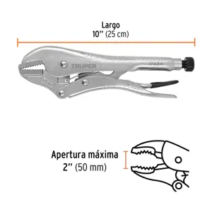 Pinza de presión 10