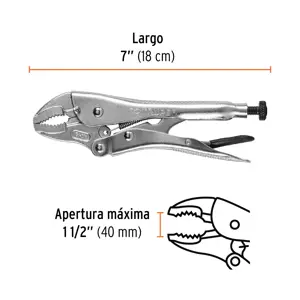 Pinza de presión 7