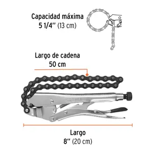 Pinza de presión 8